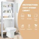 Adjustable Shelf Anti Tipping Design Bathroom Organizer Cabinet