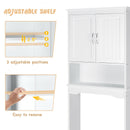 Adjustable Shelf Anti Tipping Design Bathroom Organizer Cabinet