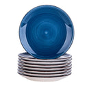 4/8/12-Pieces Porcelain Dessert Plate in Vintage Look Ceramic Plate