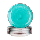 4/8/12-pieces Porcelain Ceramic Handpainted Dinner Plate Set