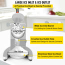 210LBS/H Sharp Blades Ice Shaver Crusher Efficient Double Electric Snow Cone Machine