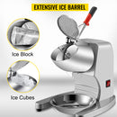 210LBS/H Sharp Blades Ice Shaver Crusher Efficient Double Electric Snow Cone Machine