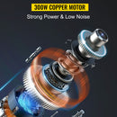 210LBS/H Sharp Blades Ice Shaver Crusher Efficient Double Electric Snow Cone Machine