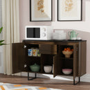 3-Door Kitchen Buffet Server Sideboard Storage Cupboard Cabinet w/Drawer
