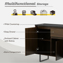 3-Door Kitchen Buffet Server Sideboard Storage Cupboard Cabinet w/Drawer