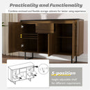 3-Door Kitchen Buffet Server Sideboard Storage Cupboard Cabinet w/Drawer