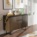 3-Door Kitchen Buffet Server Sideboard Storage Cupboard Cabinet w/Drawer