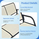 Patio Swing Glider Bench Loveseat Rocking Chair Backyard Poolside