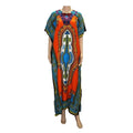 Dashikiage New Fashion Women Traditional African Print Dashiki Party Plus Size Long Dress