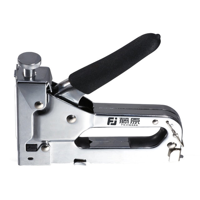Nail Stapler Three-use Heavy-Duty Stainless Steel Nail Gun With 800 Staples