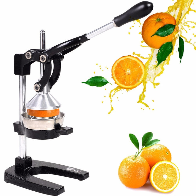 Goplus Hand Press Manual Fruit Juicer Juice Squeezer Citrus Orange Lemon Squeezer Fruit Tools Handpers Portable Juicer KC38559