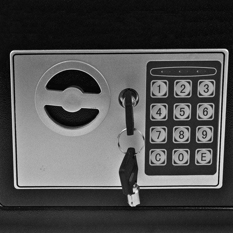 Durable Digital Electronic Safe Box Mini Money Password Keypad Lock Home Office Hotel Gun Secret Security Box HW55078