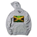 reggae rasta skull design bob marley jamaica style patchwork sweatshirts