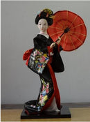 Japanese silk furnishings  Kimono  Geisha doll  figures Home decor