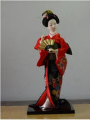 Japanese silk furnishings  Kimono  Geisha doll  figures Home decor