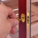 Countertop Display Humidor 150 Cigars Storage Cabinet Humidifier Hygrometer New Living Room Cabinet HW56599