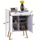 Two Door Buffet Sideboard Storage Cabinet Console Cabinet Table Sever Display  Living Room Furniture HW57470