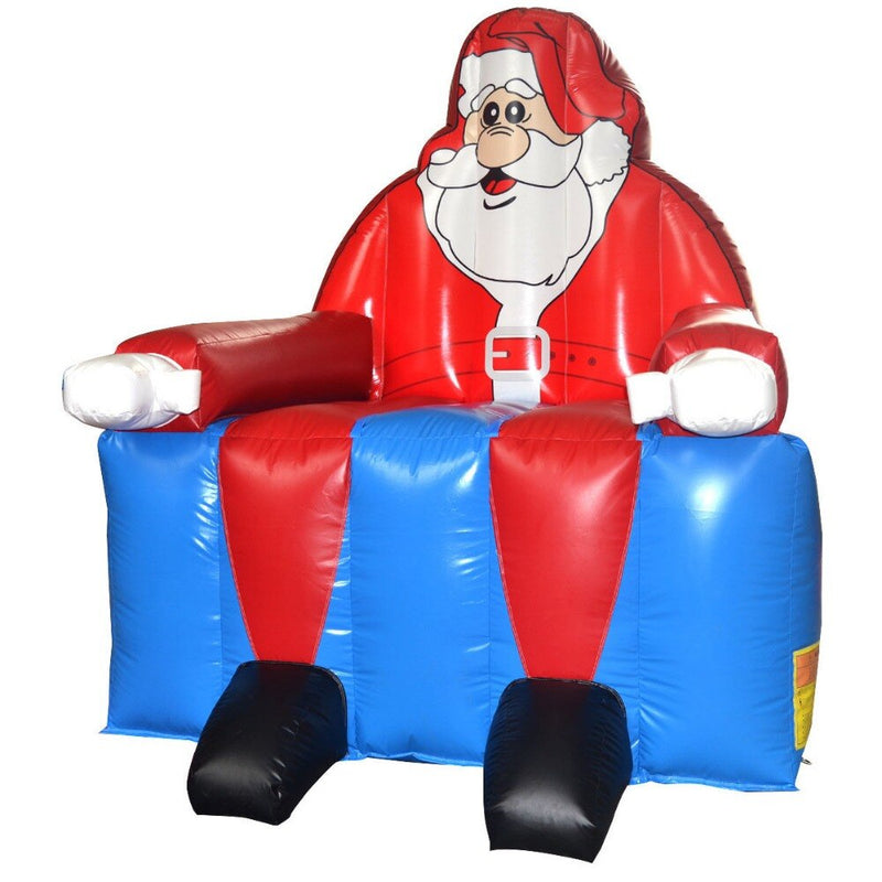 Inflatable Bounce House Castle Jumper Christmas Bouncer w/out Blower