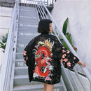 Japanese kimono shirt beach kimono cardigan women