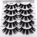 3/5/7 pairs 22mm-25mm 3D False Eyelashes Fake Lashes Long Makeup
