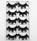 3/5/7 pairs 22mm-25mm 3D False Eyelashes Fake Lashes Long Makeup