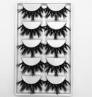 3/5/7 pairs 22mm-25mm 3D False Eyelashes Fake Lashes Long Makeup