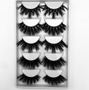 3/5/7 pairs 22mm-25mm 3D False Eyelashes Fake Lashes Long Makeup