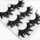 3/5/7 pairs 22mm-25mm 3D False Eyelashes Fake Lashes Long Makeup