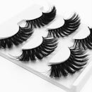 3/5/7 pairs 22mm-25mm 3D False Eyelashes Fake Lashes Long Makeup
