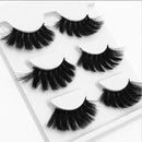 3/5/7 pairs 22mm-25mm 3D False Eyelashes Fake Lashes Long Makeup