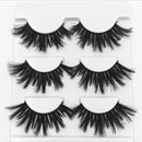 3/5/7 pairs 22mm-25mm 3D False Eyelashes Fake Lashes Long Makeup