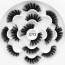 3/5/7 pairs 22mm-25mm 3D False Eyelashes Fake Lashes Long Makeup