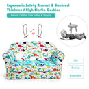 Double Kids Dinosaur Sofa Children Armrest Couch