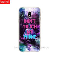 silicone cover phone case for Samsung Galaxy  Do Not dont Touch My Phone