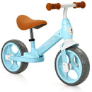 Kids Balance Training Bicycle with Adjustable Handlebar and Seat (Red)