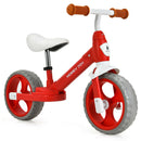 Kids Balance Training Bicycle with Adjustable Handlebar and Seat (Red)