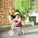 Indoor Outdoor Kids Riding Balance Bike with Silent Wheels - Pink