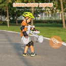 Indoor Outdoor Kids Riding Balance Bike with Silent Wheels - Pink