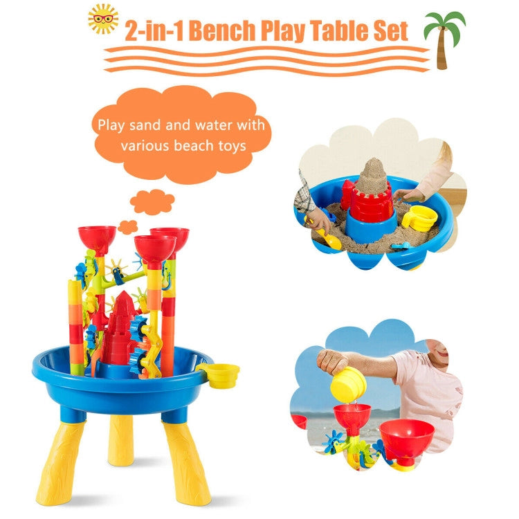 2 in 1 Sand and Water Table Activity Play Center