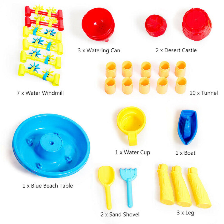 2 in 1 Sand and Water Table Activity Play Center